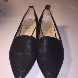 Slightly worn Franco Sarto letter shoes